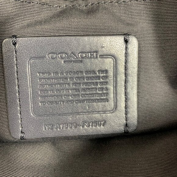 COACH Abby Duffle Leather Shoulder Crossbody Bag F31507 + Matching Wallet F16612 - Picture 13 of 16